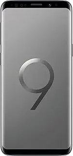 [Samsung] Galaxy S9 (Dual-SIM) 256GB SM-G960F Factory Unlocked 4G/LTE Smartphone - International Version (Titanium Grey)