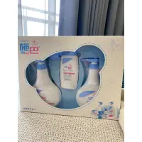 在飛比找蝦皮購物優惠-全新 施巴 Sebamed 嬰兒大三件禮盒 新生兒 彌月禮 