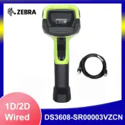 Zebra DS3608-SR00003VZCN 2D USB Handheld Digital Barcode Scanner with Cable Kit