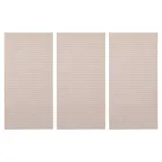 Acoustic Panels Soundproof Wall Panel 47"x24" 3 Packs Equidistant Slotting Camel