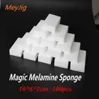100pcs 100*60*20mm Melamine Sponge Magic Sponge Eraser for Kitchen Office Clean
