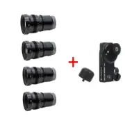 SLR Magic APO MicroPrime 4 Lens Kit + PDMOVIE LIVE AIR 3 Smart LiDAR Kit Basic