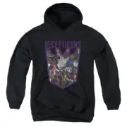 Transformers Kids Hoodie Decepticon Collage Black Hoody