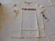 Volcom Juniors Women's Size S 4/6 Short Sleeve t shirt TEE USST NWT