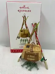 NIB Hallmark 2016 Keepsake A Reel Keeper Christmas Tree Ornament