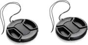 [2-Pack] 24-240mm Lens Cap Cover 72mm for Canon EOS R5 R6 w/RF 24-240mm Lens
