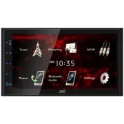 JVC KWM180BT Double DIN 6.8" Screen Bluetooth USB Multimedia Stereo Receiver