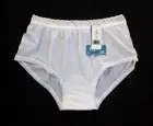 Carole Antron III 100% Nylon White Hipster Brief Size 7/Large