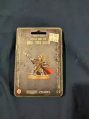 Wolf Lord Krom Space Wolves Blister Warhammer 40K NIB