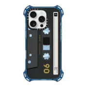 iPhone 16 Pro Bounce Case MagSafe Compatible CASETiFY MiXTAPE - Black