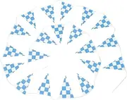 CIMAXIC Decorative Race Flags Checkered Flags for Racing Car Events Birthdays Themed Parties Deck Patio Outdoor Decor