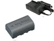 Li-ion Battery+Charger for JVC Everio GZ-MS120AU GZ-MS120BU GZ-MS120RU Camcorder