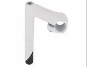 White Bicycle ROAD FIXIE FIXED HANDLEBAR Stem Alloy Stem 22.2mm White 1"