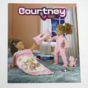 American Girl Courtney's Strawberry Shortcake Sleeping Bag Paper Insert