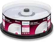 [Philips] DVD+R DR4S6B25F/00 - Blank DVDs (4.7 GB, DVD+R, 120 min, 16x)