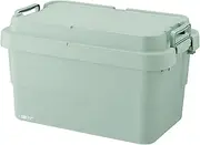 RISU GHON245 TC-50S 2025SE Storage Box, Trunk Cargo, 1.7 gal (50 L), Pale Green, Made in Japan, Stacking, Outdoor Storage, Camping, Waterproof