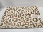 CARO Home Gold Leopard Print Pool Beach Bath Towel 36"x68" NEW!