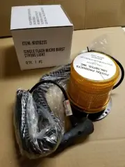 Delivery driver warning light 12v magnetic mount strobe