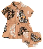 [Burberry Kids] Burberry Kids Baby Thomas Bear dress and bloomers set M 3 beige