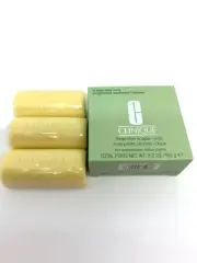 Clinique Three ( 3 ) Little Bar Soaps Mild For Skin Type 2 Dry Combination BOXED