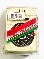 Vintage 24 Hour Timer Automatic Plug In Model 12-100B Ingram