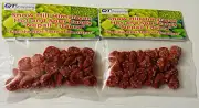 Authentic Lapsi (Hong Plum) Nepali Titaura Pau Round Candy- HOT & Sour 2 Pack