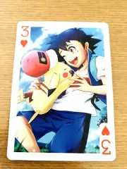 Ash Pikachu PALCITY Pokemon Playing Card Poker Card Nintendo From Japan L-80