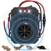 Smart Car Rodent Repeller Engine Ultrasonic Pest Control Intelligent Car Mouse Repellent Car Engine Compartment Ultrason