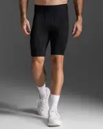 Base Layer Compression Shorts, 2XU, S, Black/Nero, Male