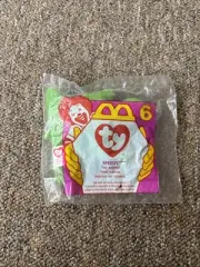 NEW McDonald’s Happy Meal Toy TY Beanie Babies 1996. SPEEDY THE TURTLE #6 SEALED