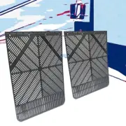 2X F.E 30"x24" AeroFlap Straight Mud Flap Guards 033-08002 Semi Truck Trailer