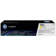 HP 126A LaserJet Toner Cartridge Yellow CE312A
