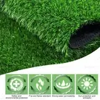 1-3M 10SQM Artificial Grass Synthetic Turf Garden Green Plastic Fake Plant Lawn