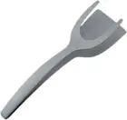 2 in 1 Grip and Flip Spatula Tongs Egg Flipper Tong Pancake Fish French Toast