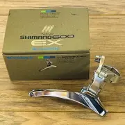 New in Box 1985 Shimano 600 EX FD-6207 Front Derailleur 28.6 Clamp Bottom Pull