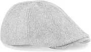 [noTrash2003] Gatsby Cap Light Grey Dark Grey Peaked Cap Ivy Cap Flat Cap Newsboy Herringbone Lined One Size