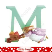 Peter Rabbit Letters - Letter "M" with Cecily Parsley