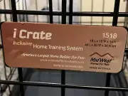 New MidWest iCrate Fold & Carry Single Door Collapsible Dog Crate, 18x12x14