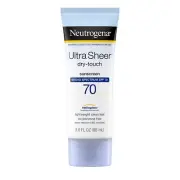 Neutrogena Ultra Sheer Dry-Touch SPF 70 Sunscreen Lotion 3.0 fl oz Exp11/26 #B16