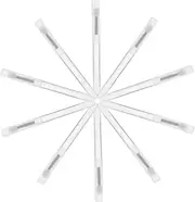 DEARMAMY Travel-ready Lip Brush Set 10pcs Silicone Applicator Makeup Brush for Easy to Clean Multi-function for On-the-go