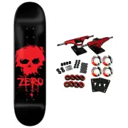 Zero Skateboard Complete Blood Skull 8.25" x 31.9"