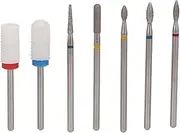 Nail Drill Bits Sets High Hardness Ceramic Tungsten Steel Manicure Drill Bit Applicable Nail Art