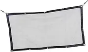 GRIRIW Car Dog Mesh Fence 115x62cm Pet Mesh Fence Net for Car Boot Safe Isolation Net for Pets Easy to Install