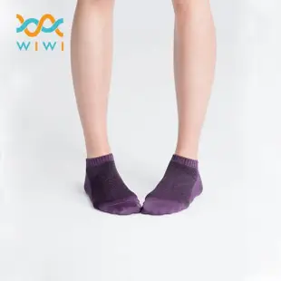 【WIWI】【現貨】MIT發熱抑菌按摩船型襪 女生-羅藍紫 M-L(0.82遠紅外線 除臭抑菌 吸濕排汗 按摩襪 發熱襪)