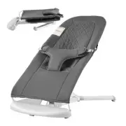 Folding Baby Bouncer Seat with Two Reclining Positions Portable Infant Chair