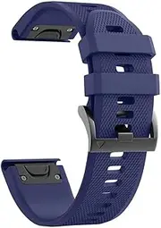 [FULNES] 26 22mm Sport Silicone Watchband Strap for Garmin Fenix 7X 7 6X 6 Pro 5X 5 Plus 3 3HR 935 Epix Easy Fit Quick Release wirstband
