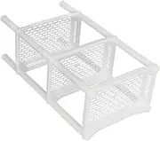 UTHCLO Sturdy 3-Tier Vanity Tray Makeup Shelf for Bathroom Shower Corner Shelf Countertop Storage Rack Toiletry Storage Rack Corner Storage Shelf