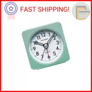 Peakeep Ultra Small, Battery Travel Alarm Clock with Snooze and Light, Silent wi