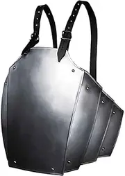 Antique Medieval Steel Adam Breastplate Medieval Cuirass Functional Body Armour, Silver, Medium