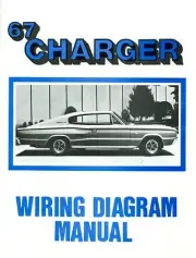 1967 67 DODGE CHARGER WIRING DIAGRAM MANUAL